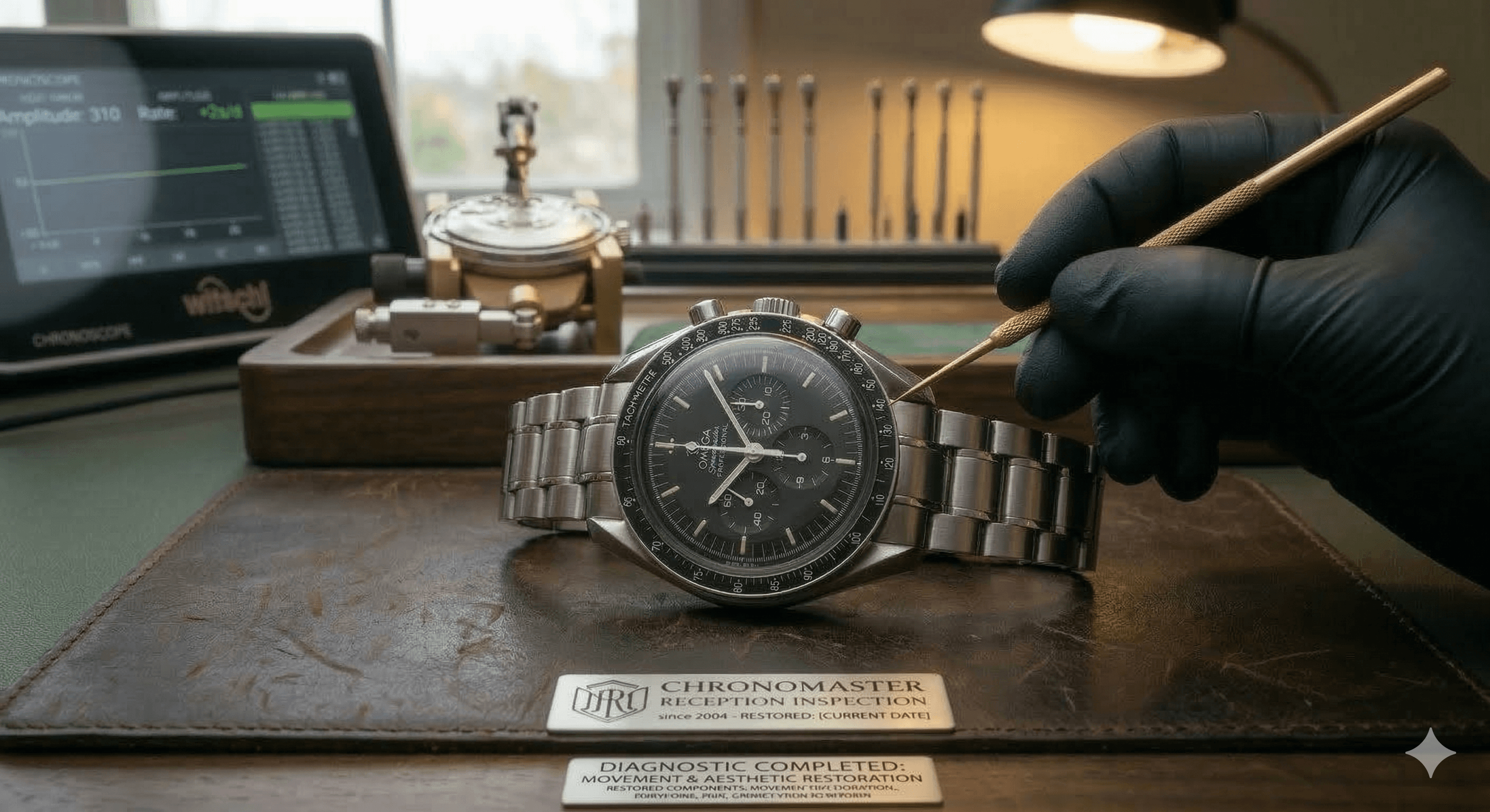 Omega Speedmaster Professional - После ремонта