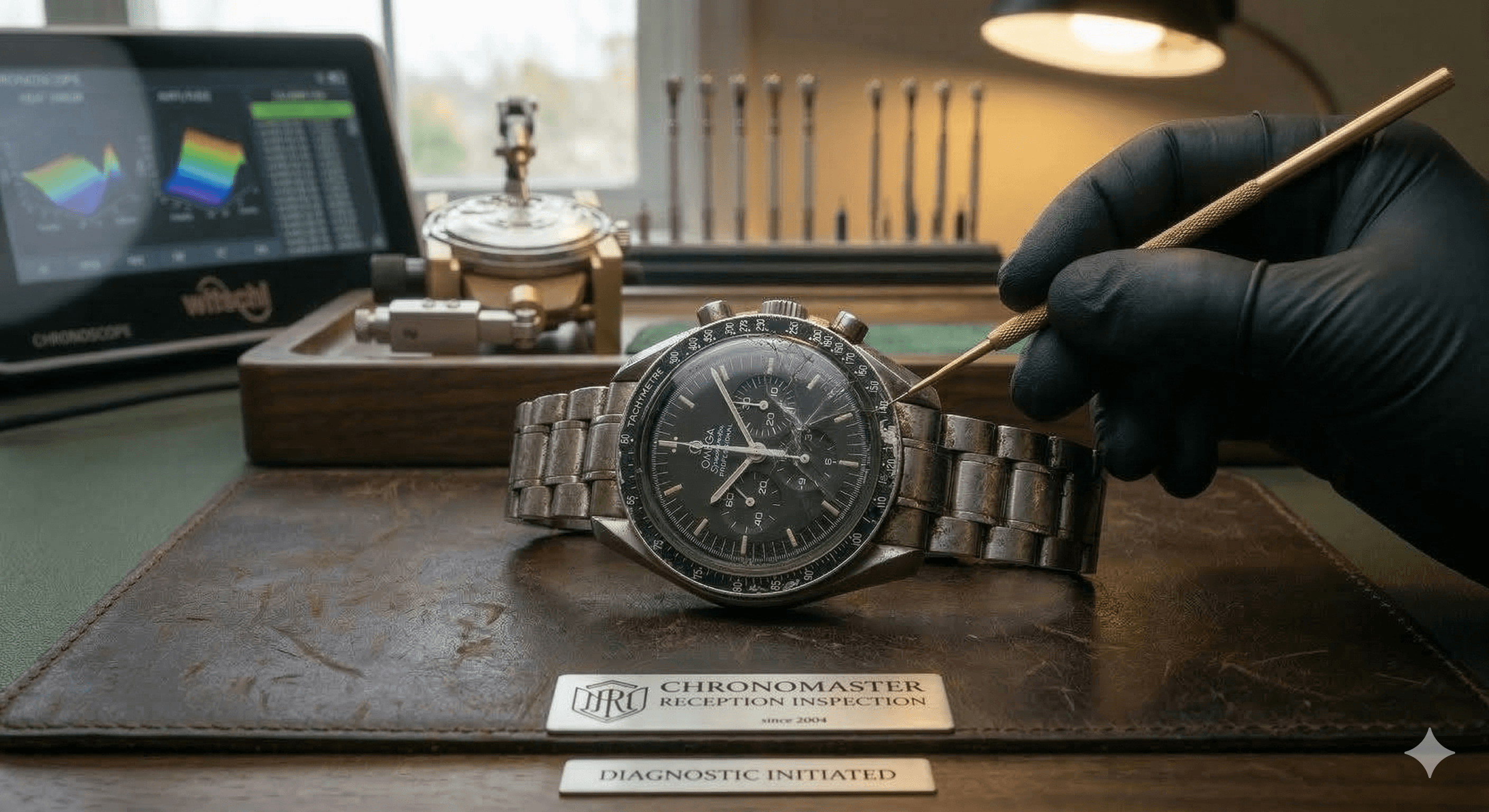 Omega Speedmaster Professional - До ремонта